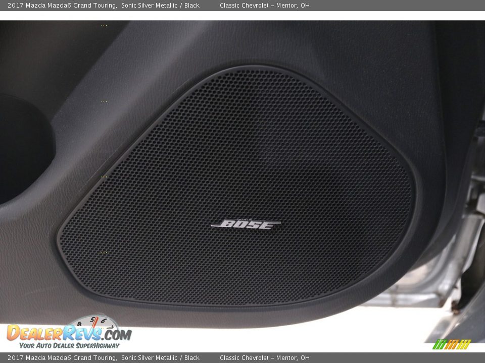 2017 Mazda Mazda6 Grand Touring Sonic Silver Metallic / Black Photo #5