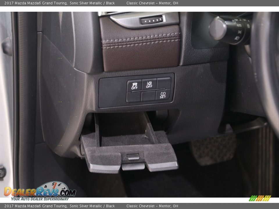 2017 Mazda Mazda6 Grand Touring Sonic Silver Metallic / Black Photo #6