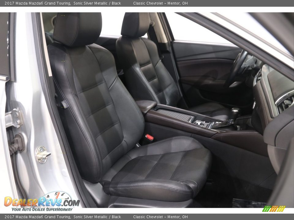 2017 Mazda Mazda6 Grand Touring Sonic Silver Metallic / Black Photo #20