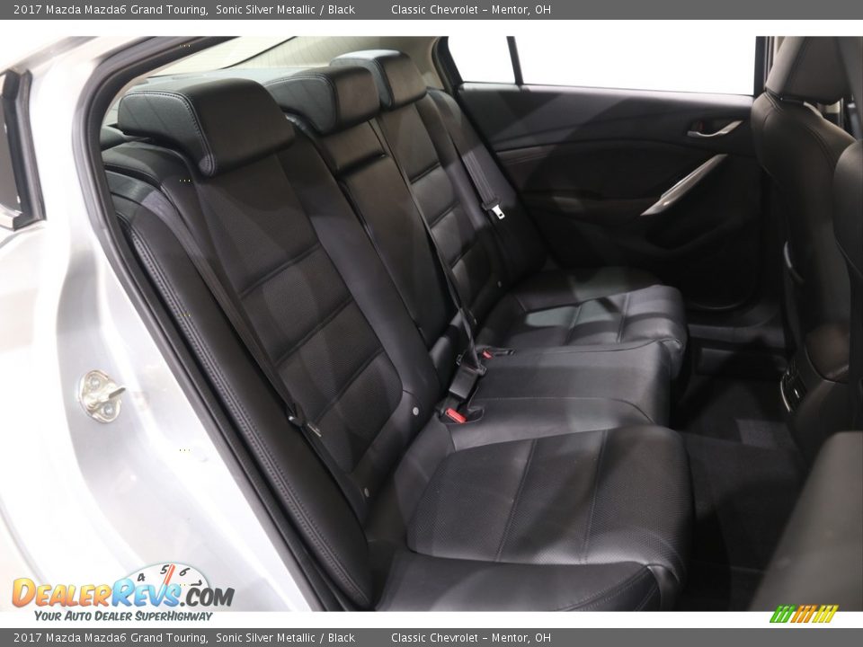 2017 Mazda Mazda6 Grand Touring Sonic Silver Metallic / Black Photo #21
