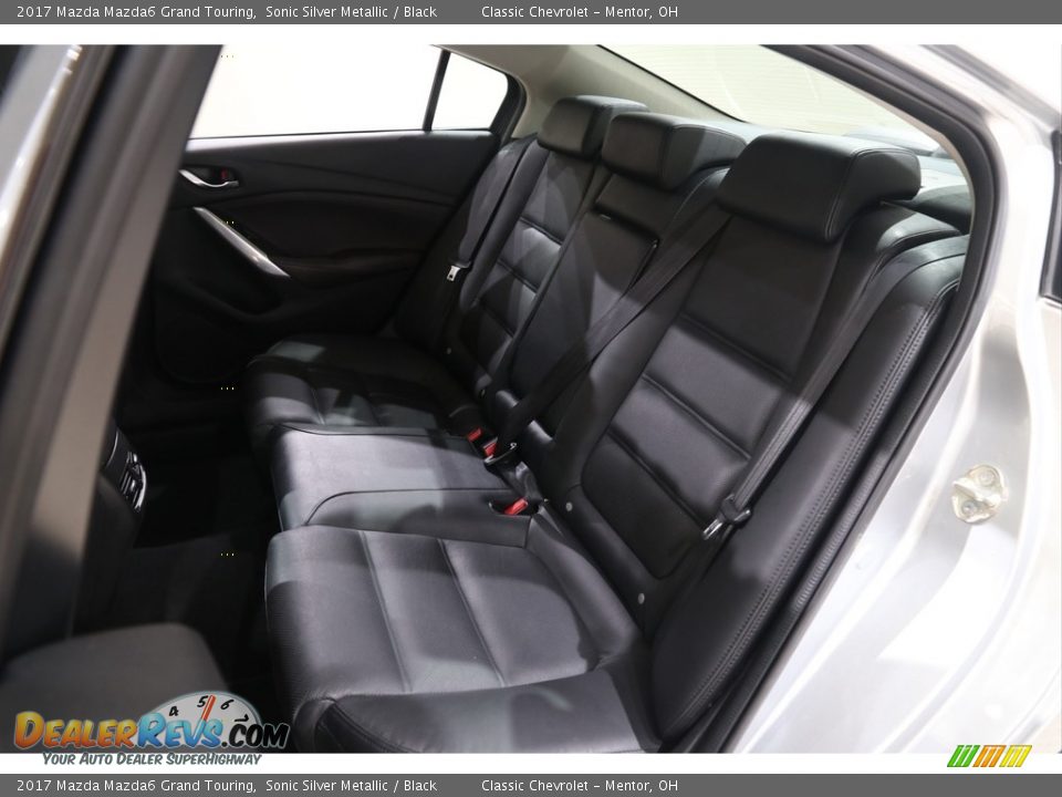 2017 Mazda Mazda6 Grand Touring Sonic Silver Metallic / Black Photo #22