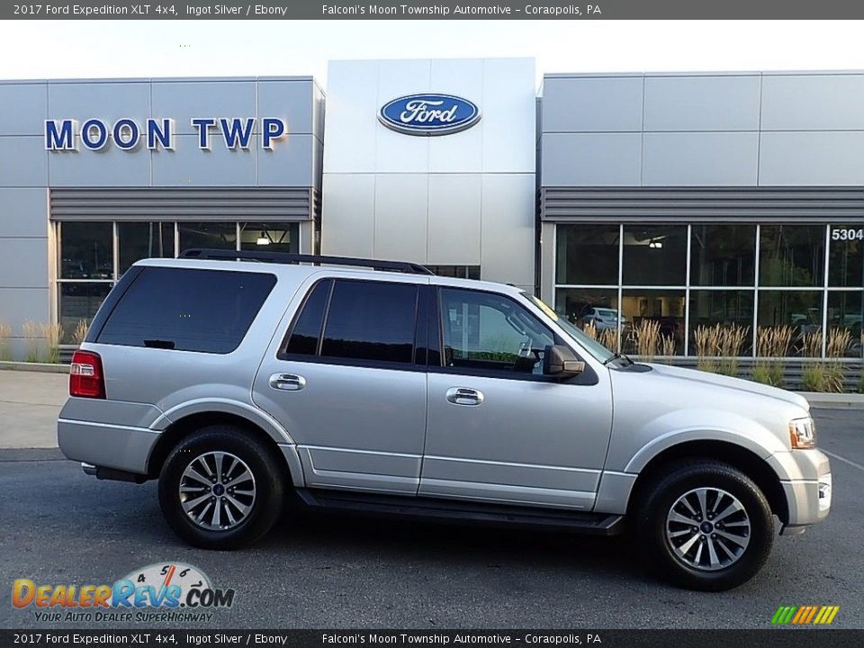 2017 Ford Expedition XLT 4x4 Ingot Silver / Ebony Photo #1