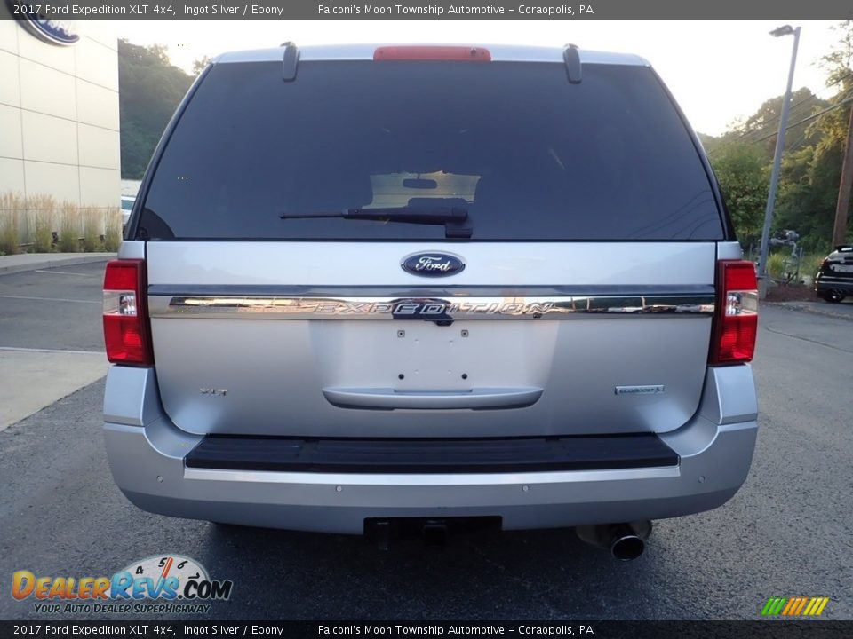 2017 Ford Expedition XLT 4x4 Ingot Silver / Ebony Photo #3