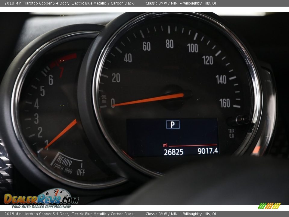 2018 Mini Hardtop Cooper S 4 Door Electric Blue Metallic / Carbon Black Photo #7