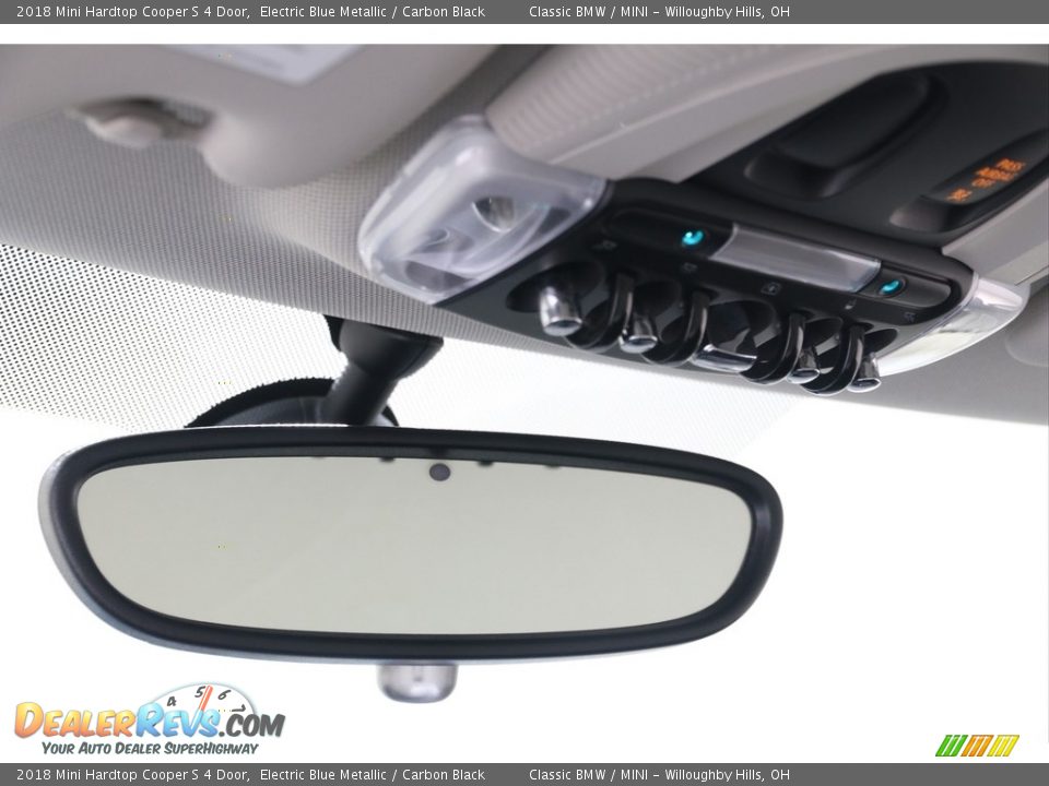 2018 Mini Hardtop Cooper S 4 Door Electric Blue Metallic / Carbon Black Photo #8