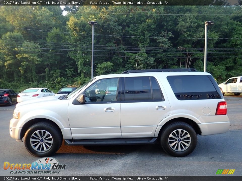 2017 Ford Expedition XLT 4x4 Ingot Silver / Ebony Photo #6