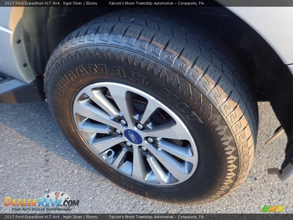 2017 Ford Expedition XLT 4x4 Ingot Silver / Ebony Photo #10