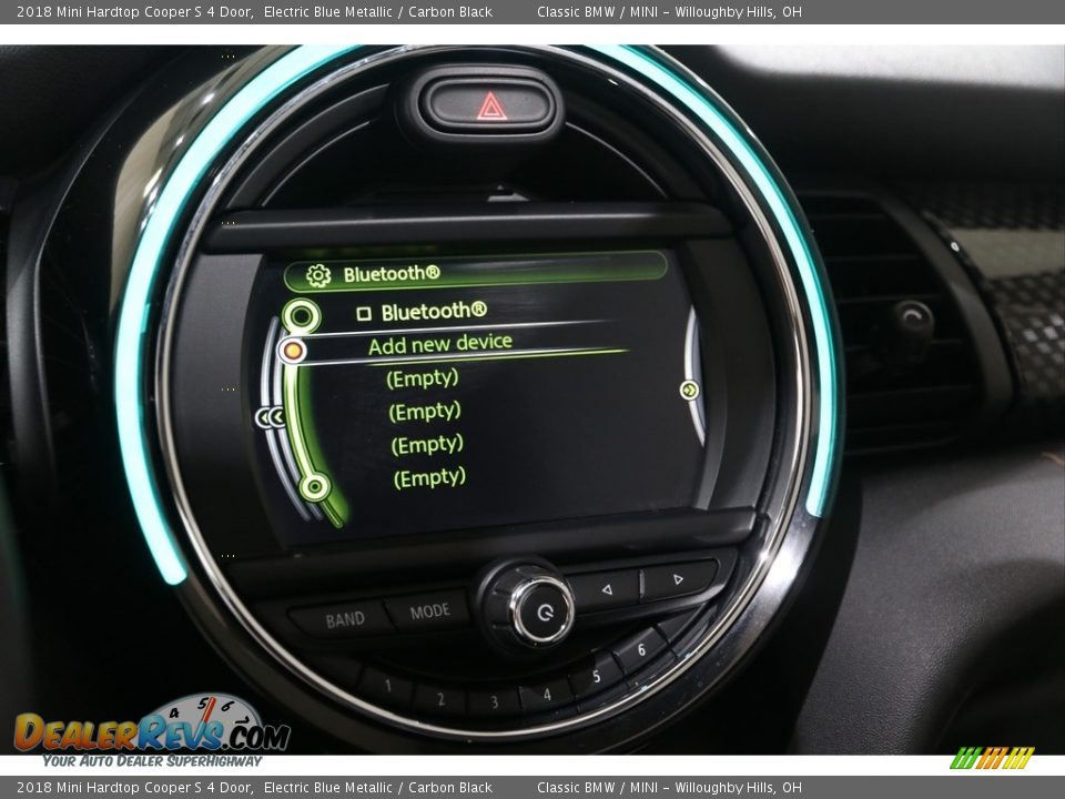 2018 Mini Hardtop Cooper S 4 Door Electric Blue Metallic / Carbon Black Photo #15