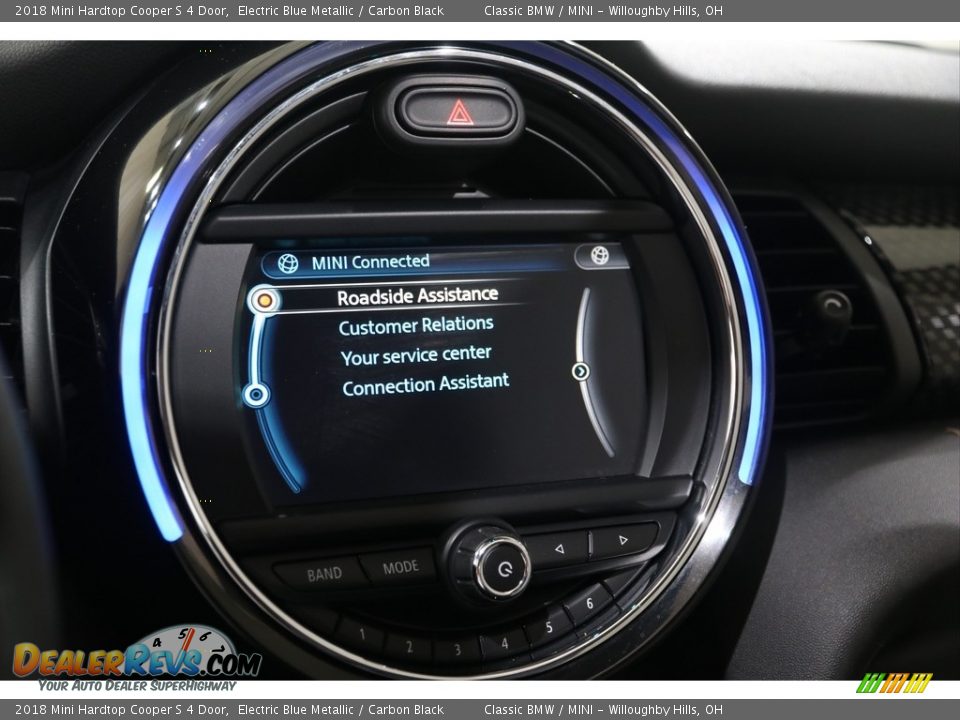 2018 Mini Hardtop Cooper S 4 Door Electric Blue Metallic / Carbon Black Photo #16