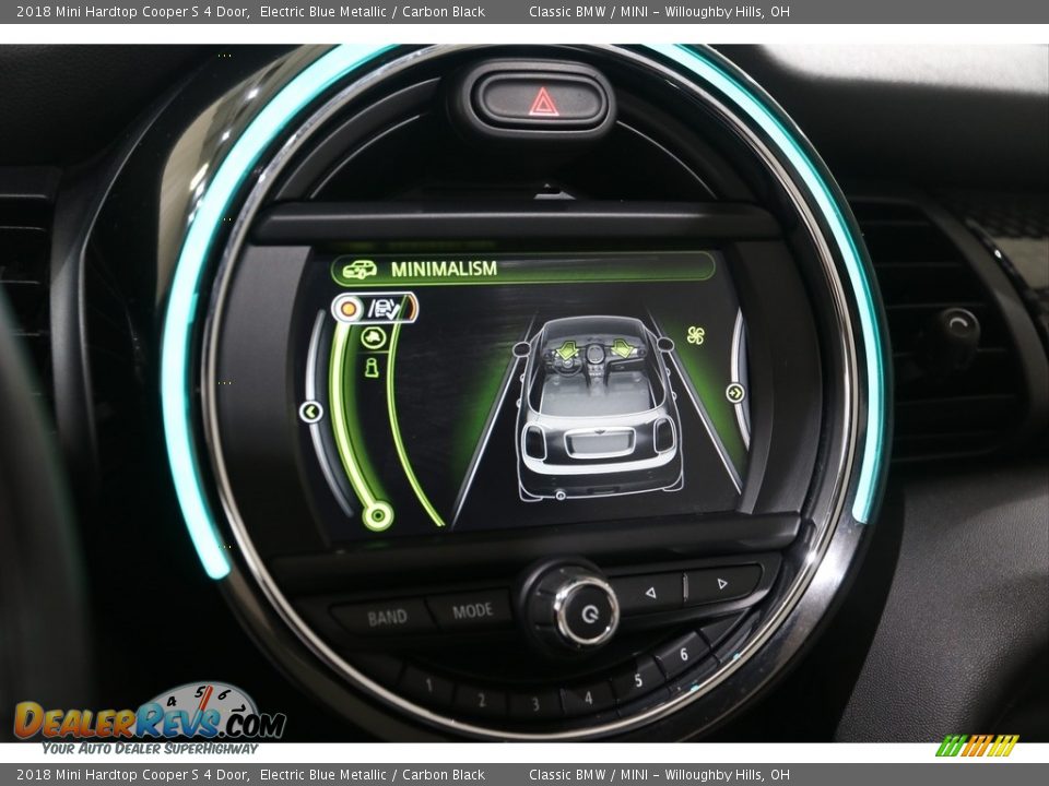 2018 Mini Hardtop Cooper S 4 Door Electric Blue Metallic / Carbon Black Photo #18