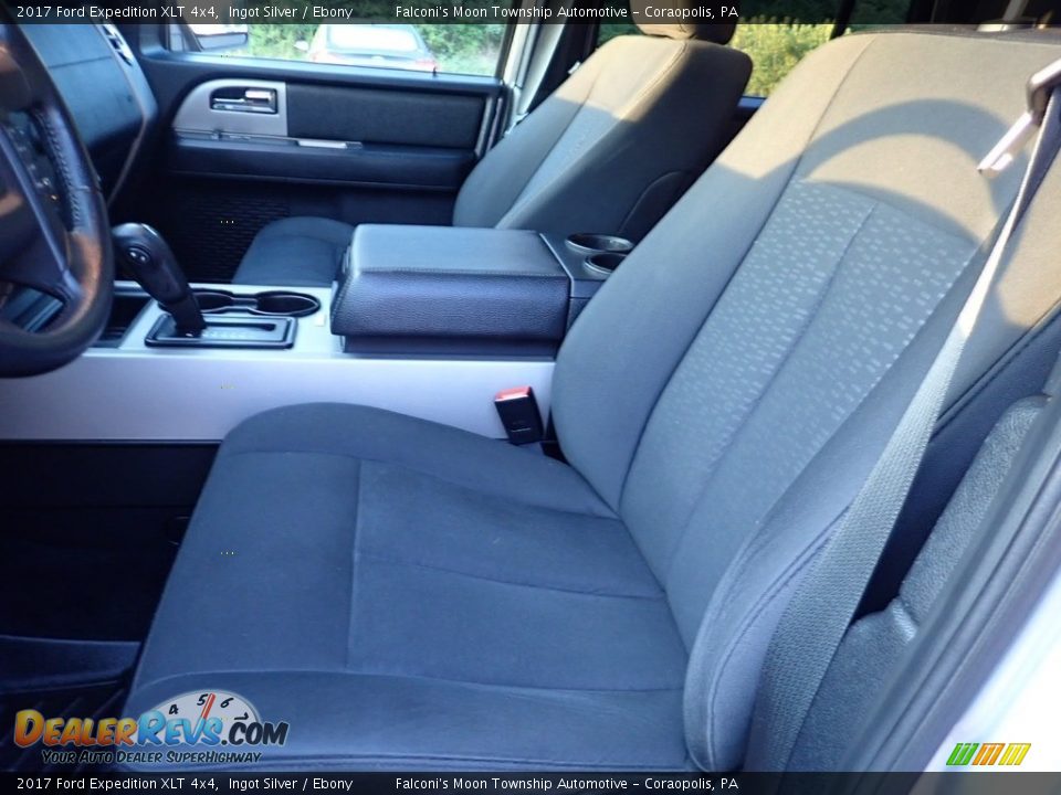 2017 Ford Expedition XLT 4x4 Ingot Silver / Ebony Photo #16