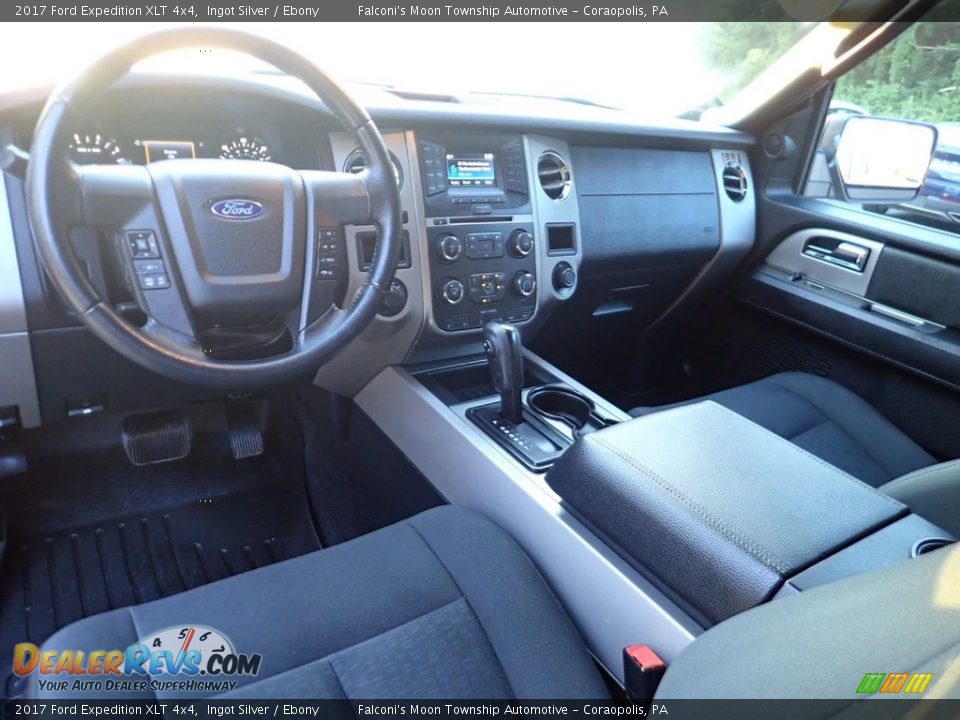 2017 Ford Expedition XLT 4x4 Ingot Silver / Ebony Photo #18