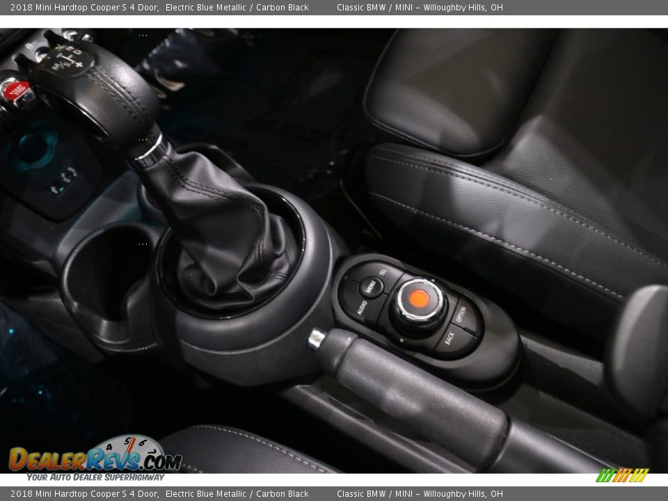 2018 Mini Hardtop Cooper S 4 Door Electric Blue Metallic / Carbon Black Photo #22