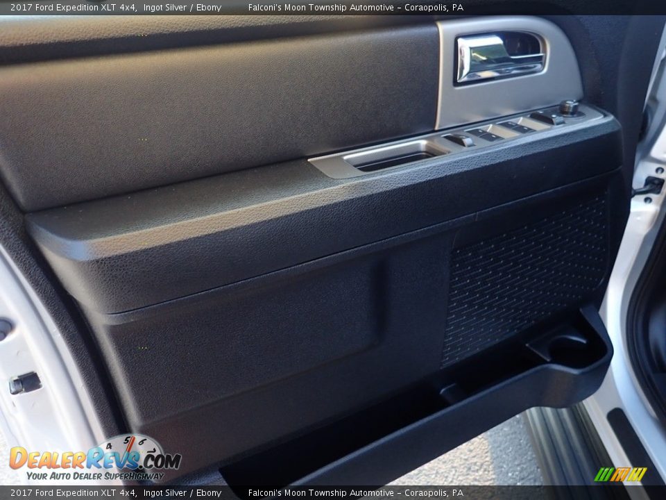 2017 Ford Expedition XLT 4x4 Ingot Silver / Ebony Photo #19