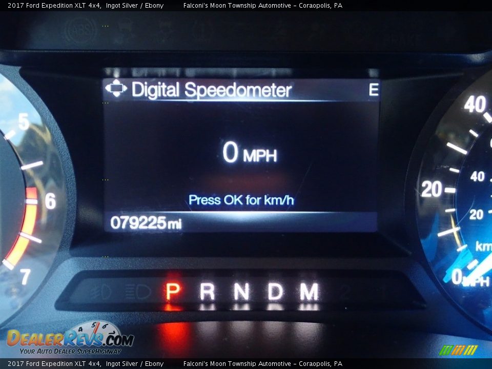 2017 Ford Expedition XLT 4x4 Ingot Silver / Ebony Photo #24