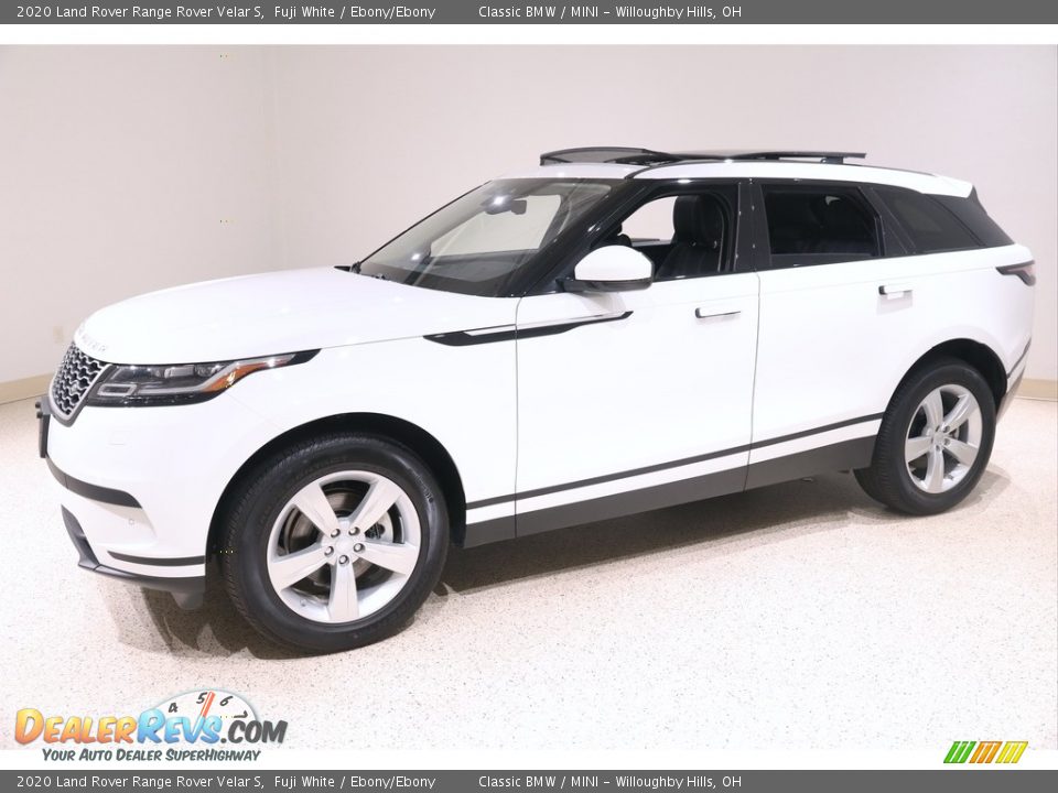 2020 Land Rover Range Rover Velar S Fuji White / Ebony/Ebony Photo #3