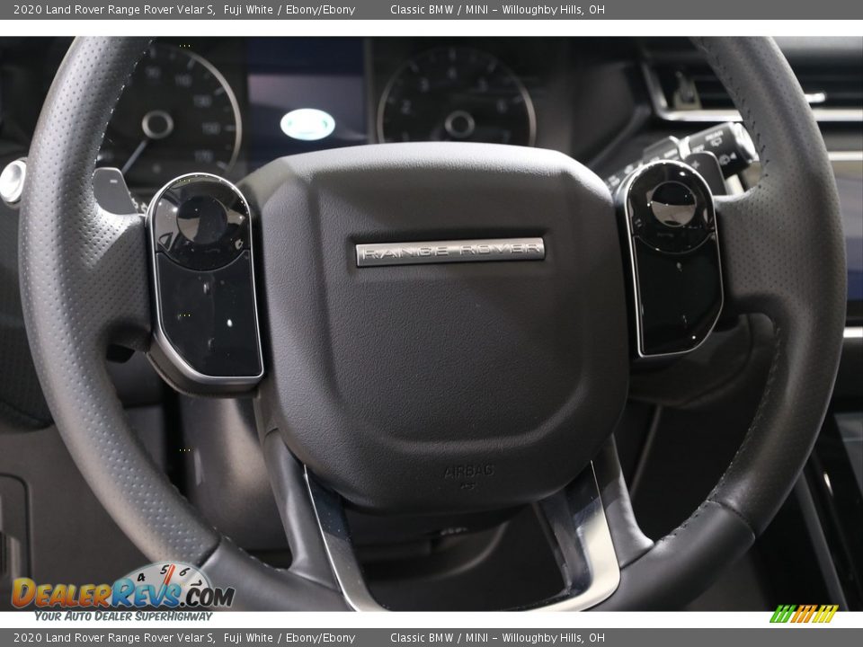 2020 Land Rover Range Rover Velar S Fuji White / Ebony/Ebony Photo #7