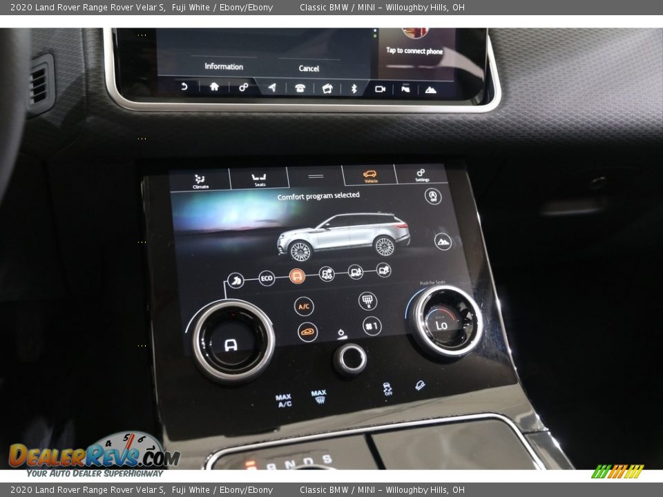 2020 Land Rover Range Rover Velar S Fuji White / Ebony/Ebony Photo #18