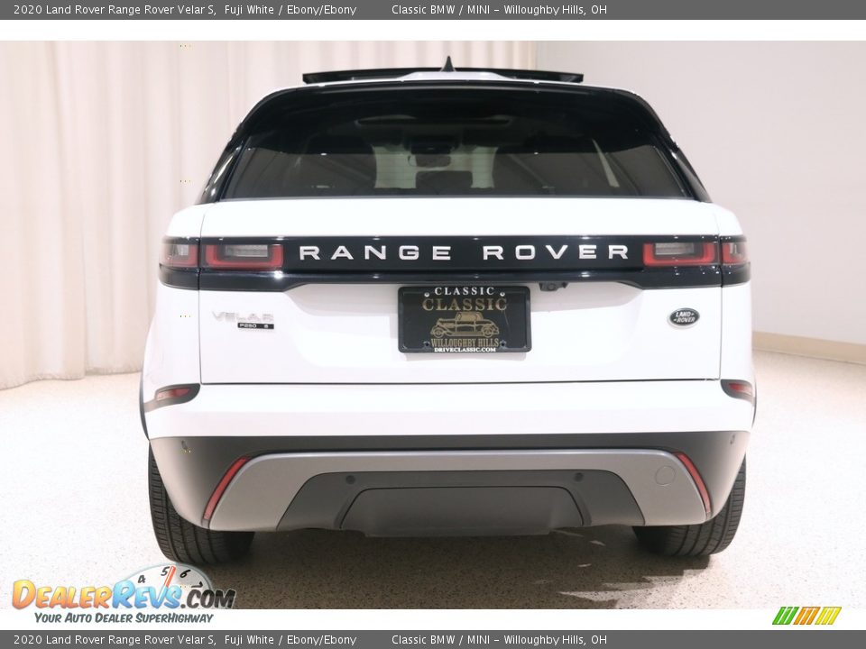 2020 Land Rover Range Rover Velar S Fuji White / Ebony/Ebony Photo #25