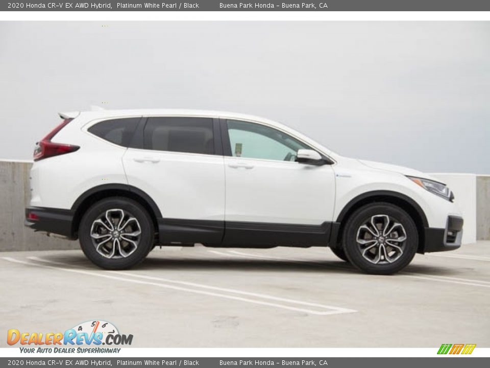 2020 Honda CR-V EX AWD Hybrid Platinum White Pearl / Black Photo #6