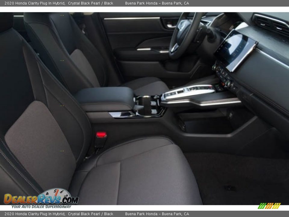 2020 Honda Clarity Plug In Hybrid Crystal Black Pearl / Black Photo #34