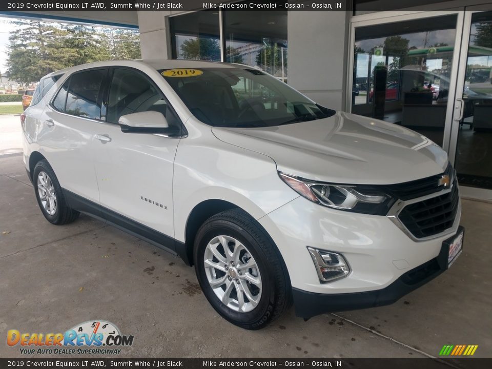 2019 Chevrolet Equinox LT AWD Summit White / Jet Black Photo #2