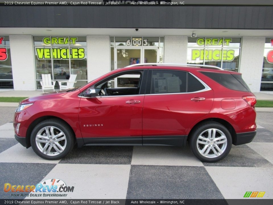 2019 Chevrolet Equinox Premier AWD Cajun Red Tintcoat / Jet Black Photo #1