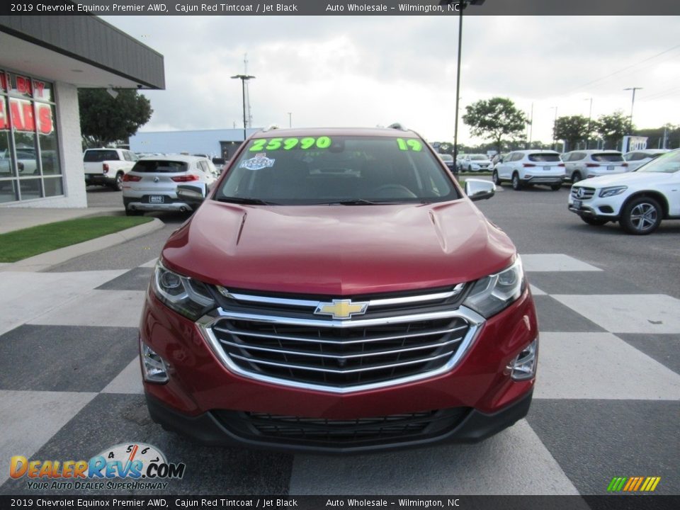 2019 Chevrolet Equinox Premier AWD Cajun Red Tintcoat / Jet Black Photo #2