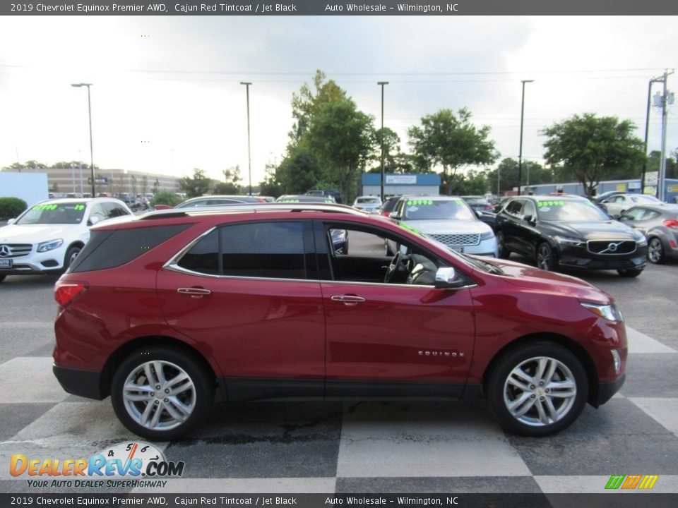 2019 Chevrolet Equinox Premier AWD Cajun Red Tintcoat / Jet Black Photo #3