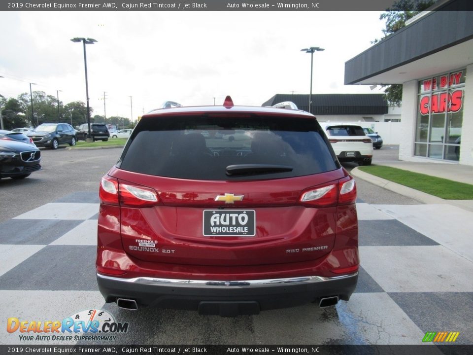 2019 Chevrolet Equinox Premier AWD Cajun Red Tintcoat / Jet Black Photo #4