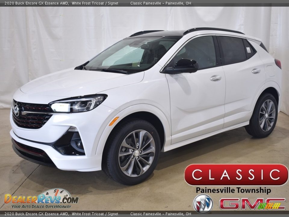 2020 Buick Encore GX Essence AWD White Frost Tricoat / Signet Photo #1