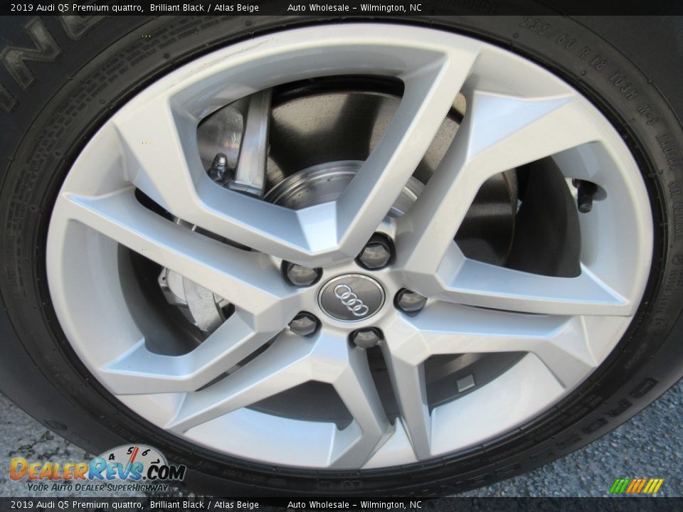 2019 Audi Q5 Premium quattro Brilliant Black / Atlas Beige Photo #7