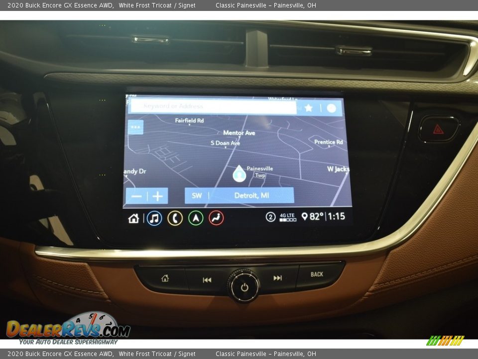2020 Buick Encore GX Essence AWD White Frost Tricoat / Signet Photo #9