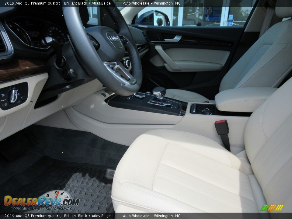 2019 Audi Q5 Premium quattro Brilliant Black / Atlas Beige Photo #10
