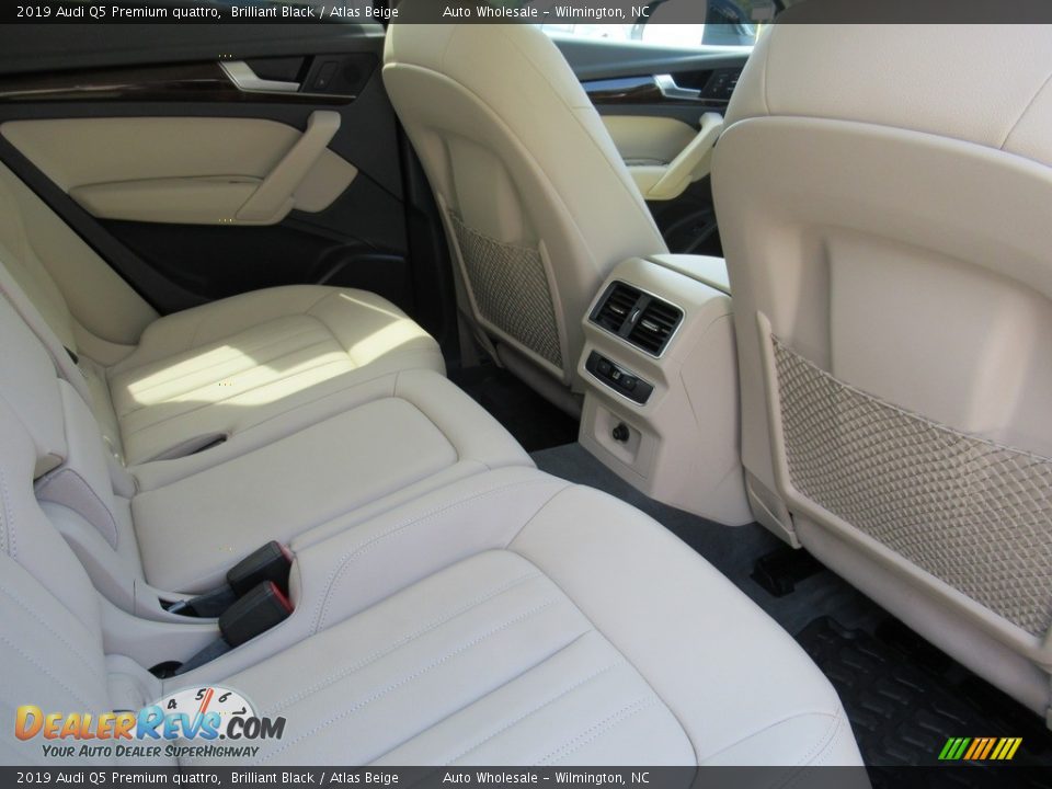 2019 Audi Q5 Premium quattro Brilliant Black / Atlas Beige Photo #13