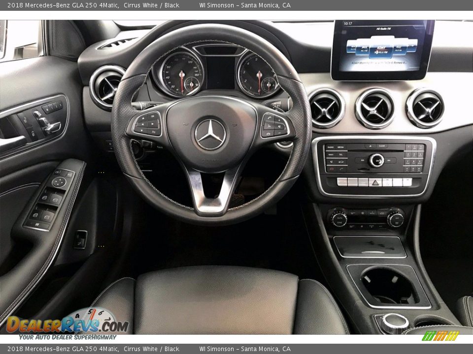 2018 Mercedes-Benz GLA 250 4Matic Cirrus White / Black Photo #4