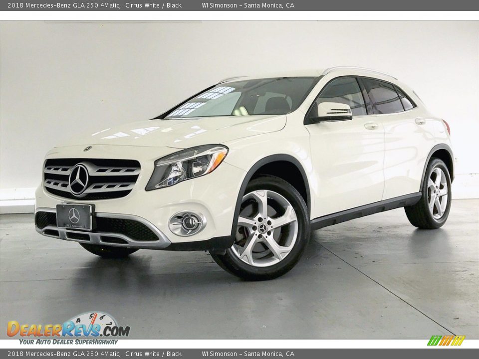 2018 Mercedes-Benz GLA 250 4Matic Cirrus White / Black Photo #12