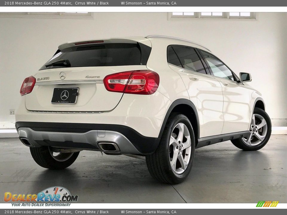 2018 Mercedes-Benz GLA 250 4Matic Cirrus White / Black Photo #16