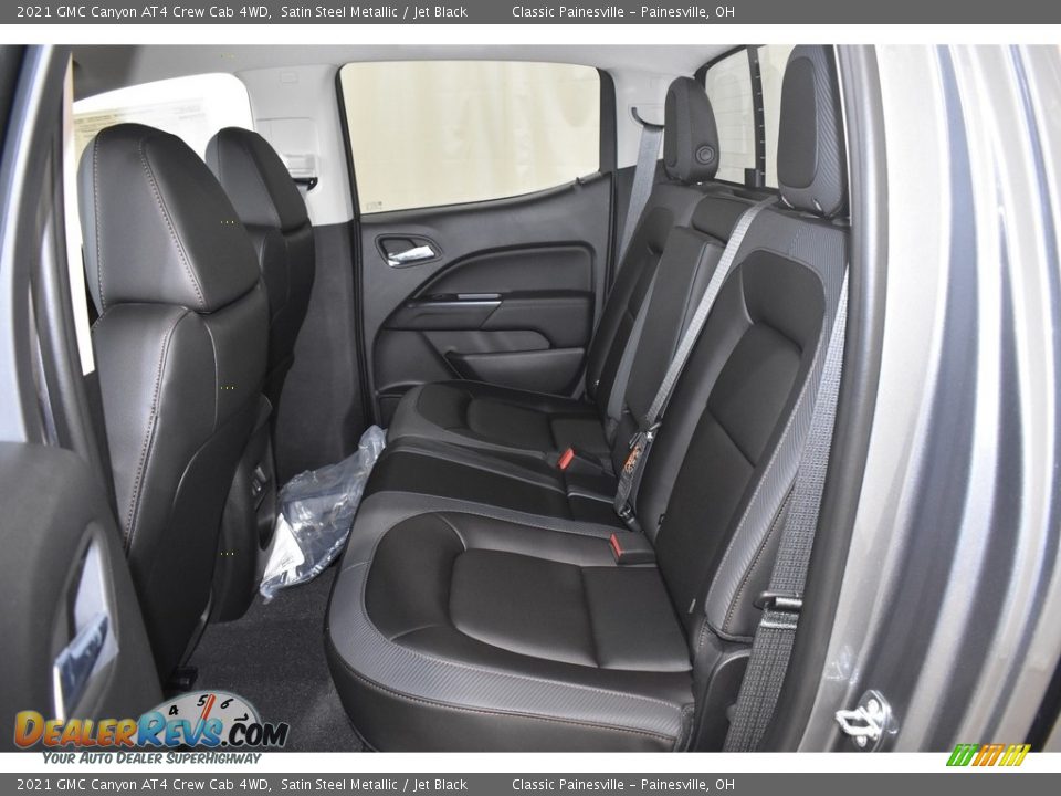 Rear Seat of 2021 GMC Canyon AT4 Crew Cab 4WD Photo #7