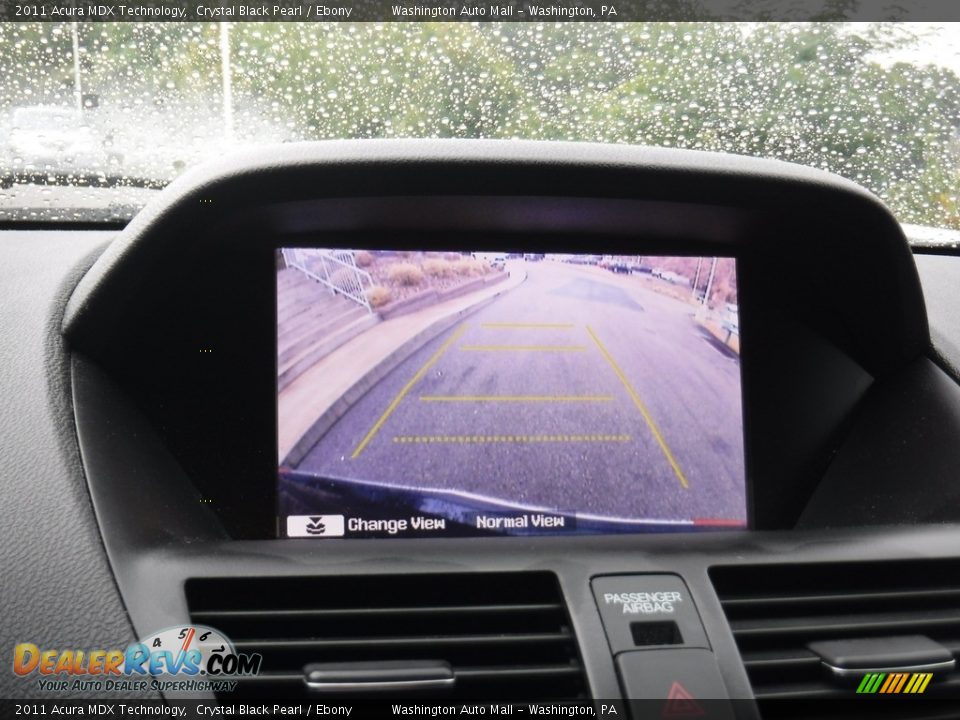 2011 Acura MDX Technology Crystal Black Pearl / Ebony Photo #5