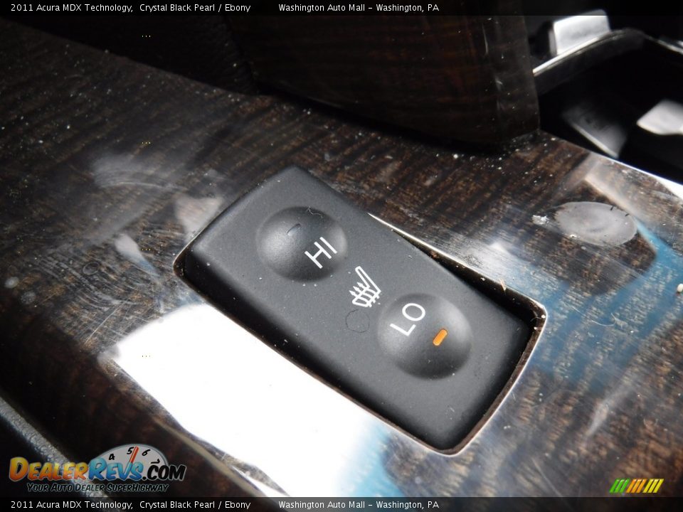 2011 Acura MDX Technology Crystal Black Pearl / Ebony Photo #8