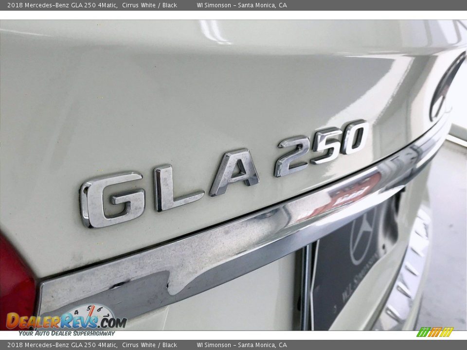 2018 Mercedes-Benz GLA 250 4Matic Cirrus White / Black Photo #27