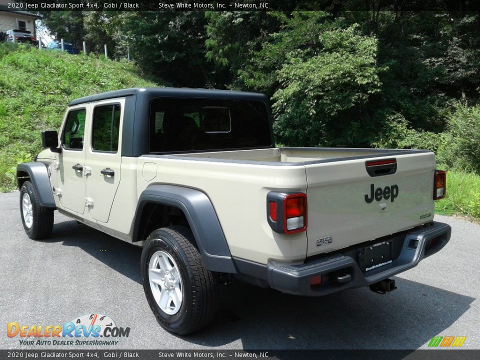 2020 Jeep Gladiator Sport 4x4 Gobi / Black Photo #5