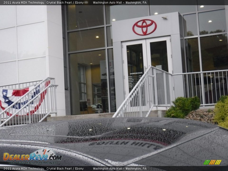 2011 Acura MDX Technology Crystal Black Pearl / Ebony Photo #11
