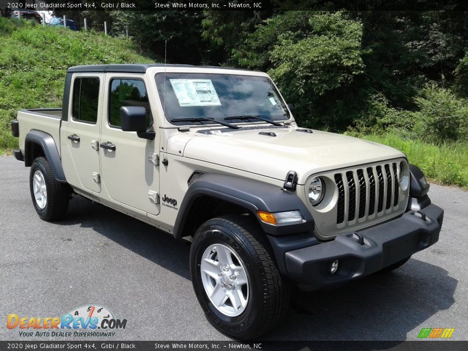 2020 Jeep Gladiator Sport 4x4 Gobi / Black Photo #6