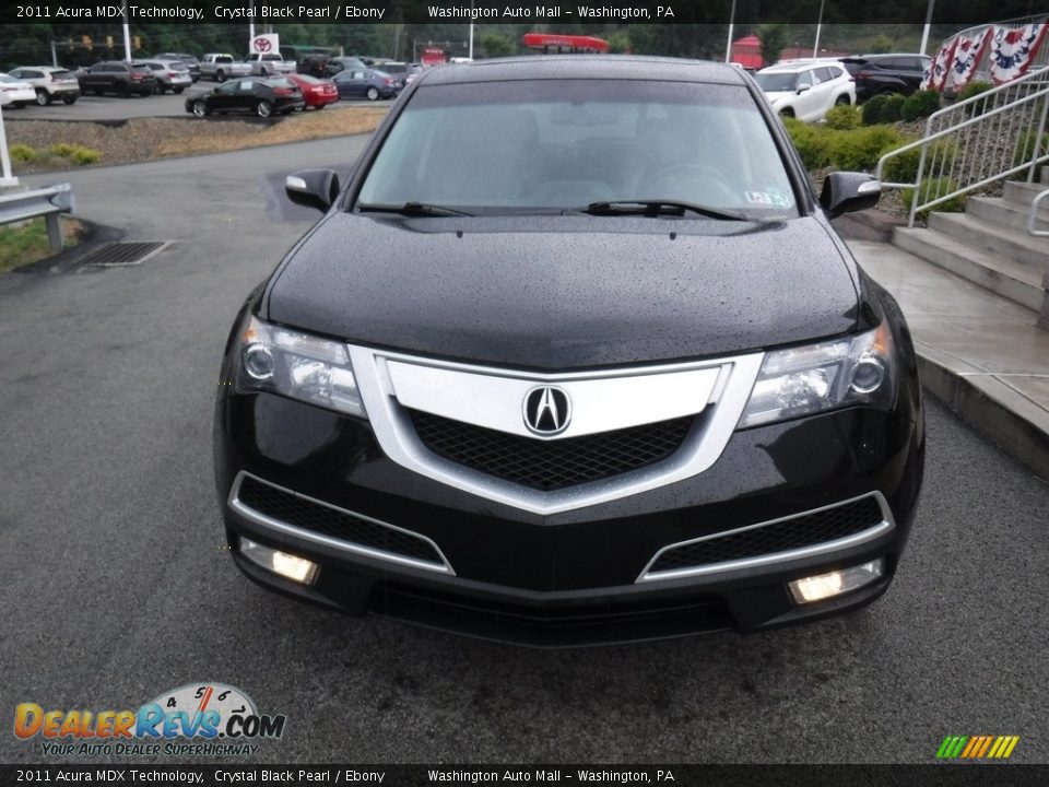 2011 Acura MDX Technology Crystal Black Pearl / Ebony Photo #12