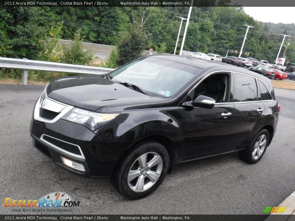 2011 Acura MDX Technology Crystal Black Pearl / Ebony Photo #13
