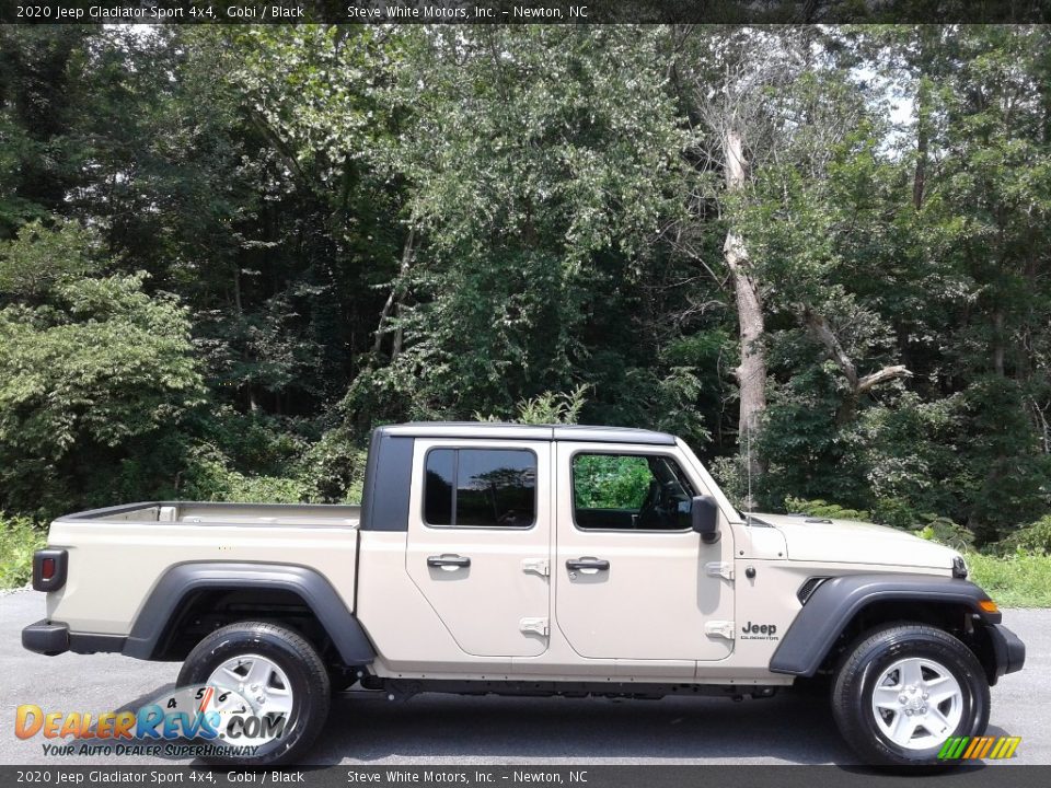 2020 Jeep Gladiator Sport 4x4 Gobi / Black Photo #7