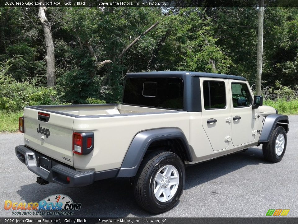 2020 Jeep Gladiator Sport 4x4 Gobi / Black Photo #8