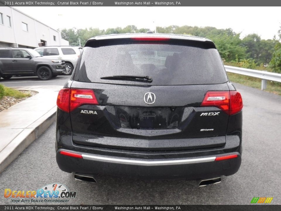 2011 Acura MDX Technology Crystal Black Pearl / Ebony Photo #15